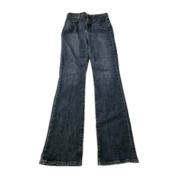 Favorite Daughter Jeans 29 Valentina Boot Super High Rise Slim Mini Bootcut Boho - Picture 1 of 12